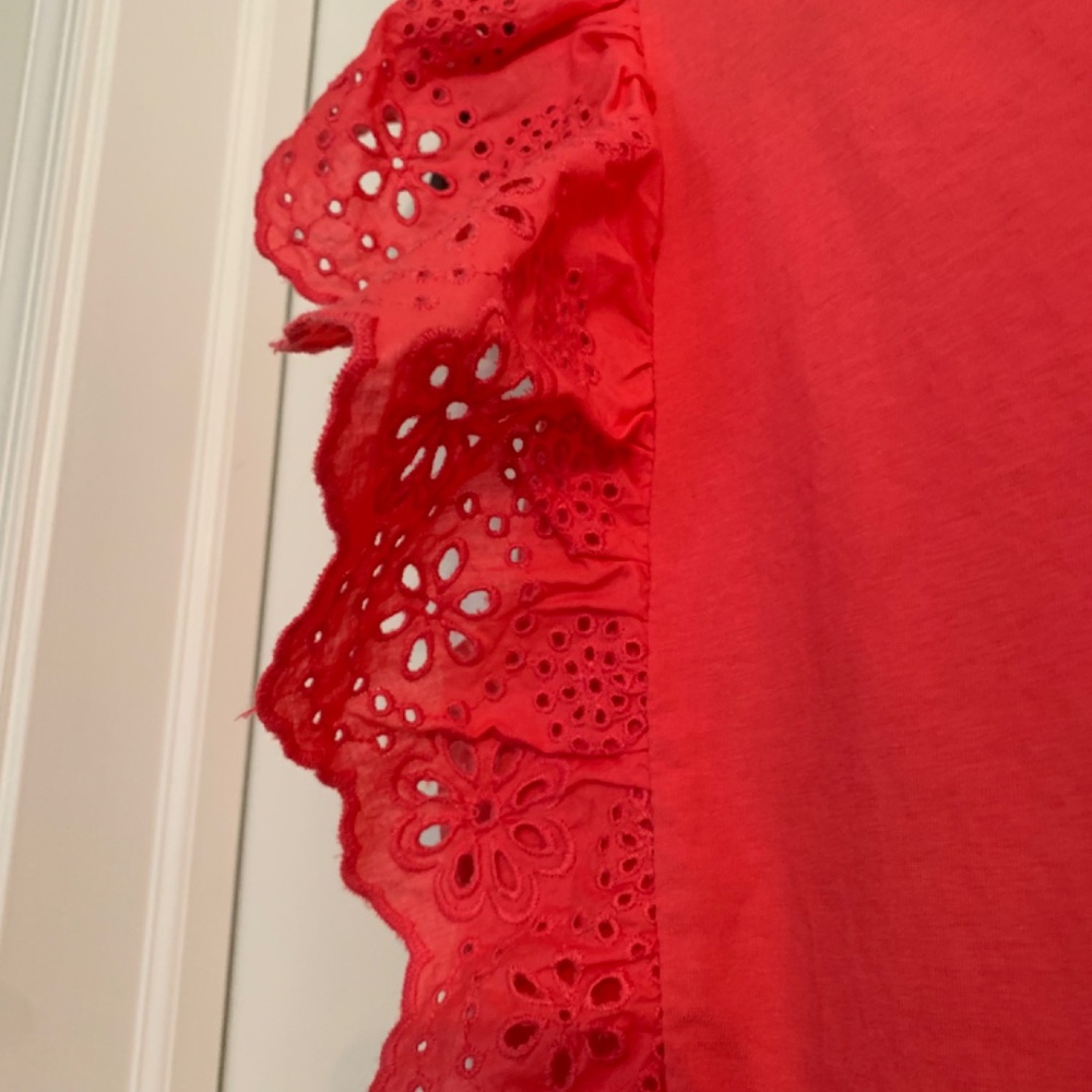 J Crew Ruffle Tank - Picture 2 of 4